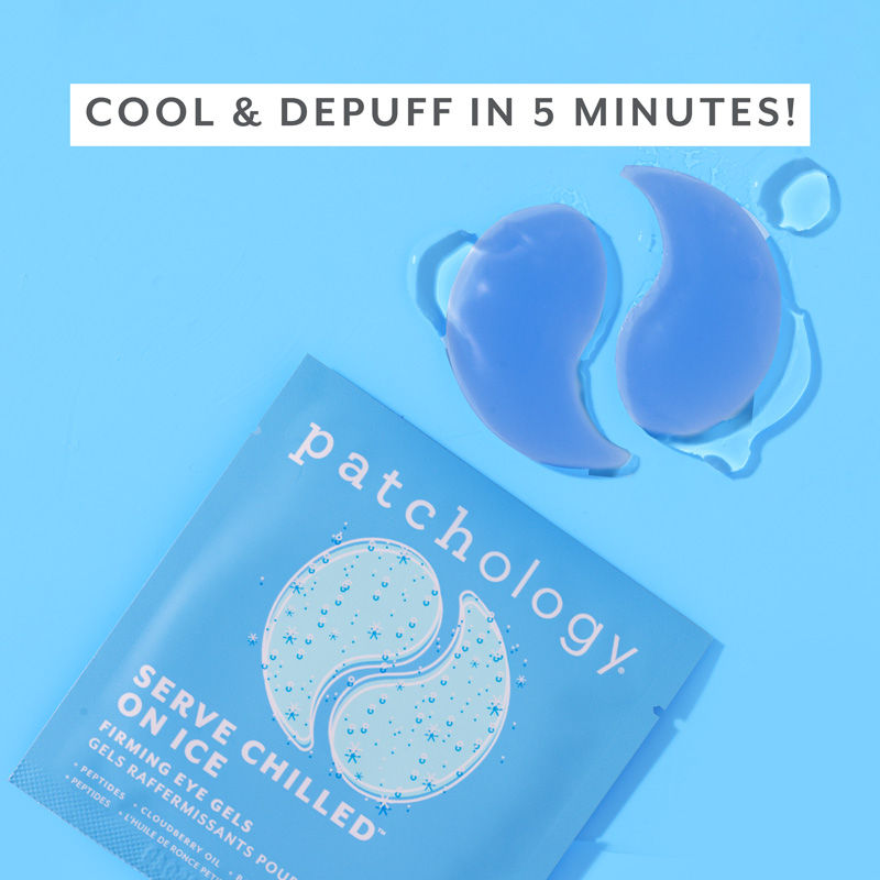 Serve Chilled On Ice Firming Eye Gels