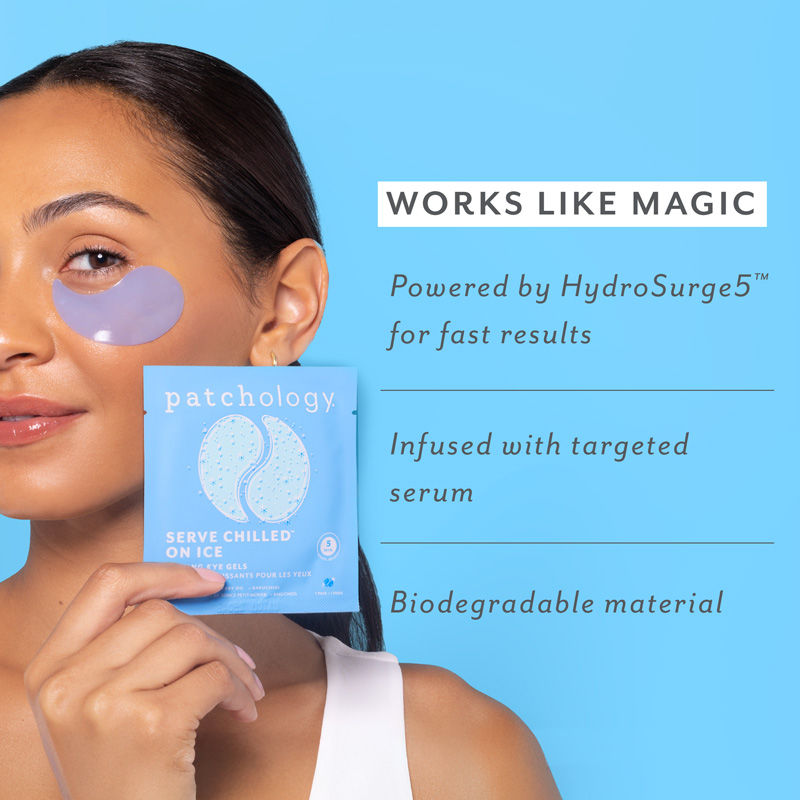Serve Chilled On Ice Firming Eye Gels