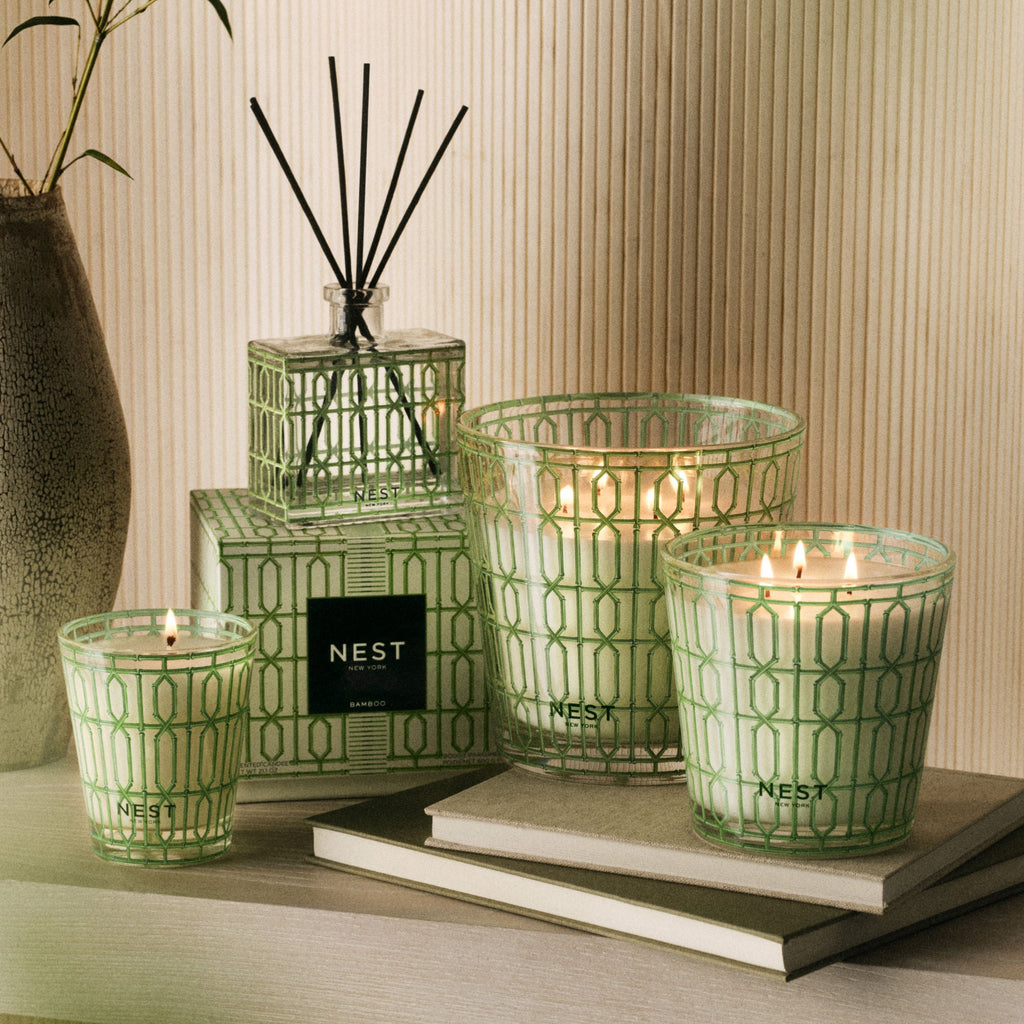 Bamboo Decorative Candle