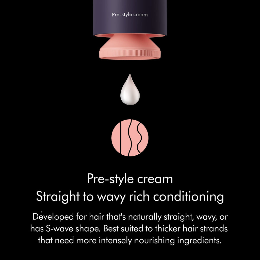 Chitosan Pre-Style Cream Straight to Wavy Rich Conditioning