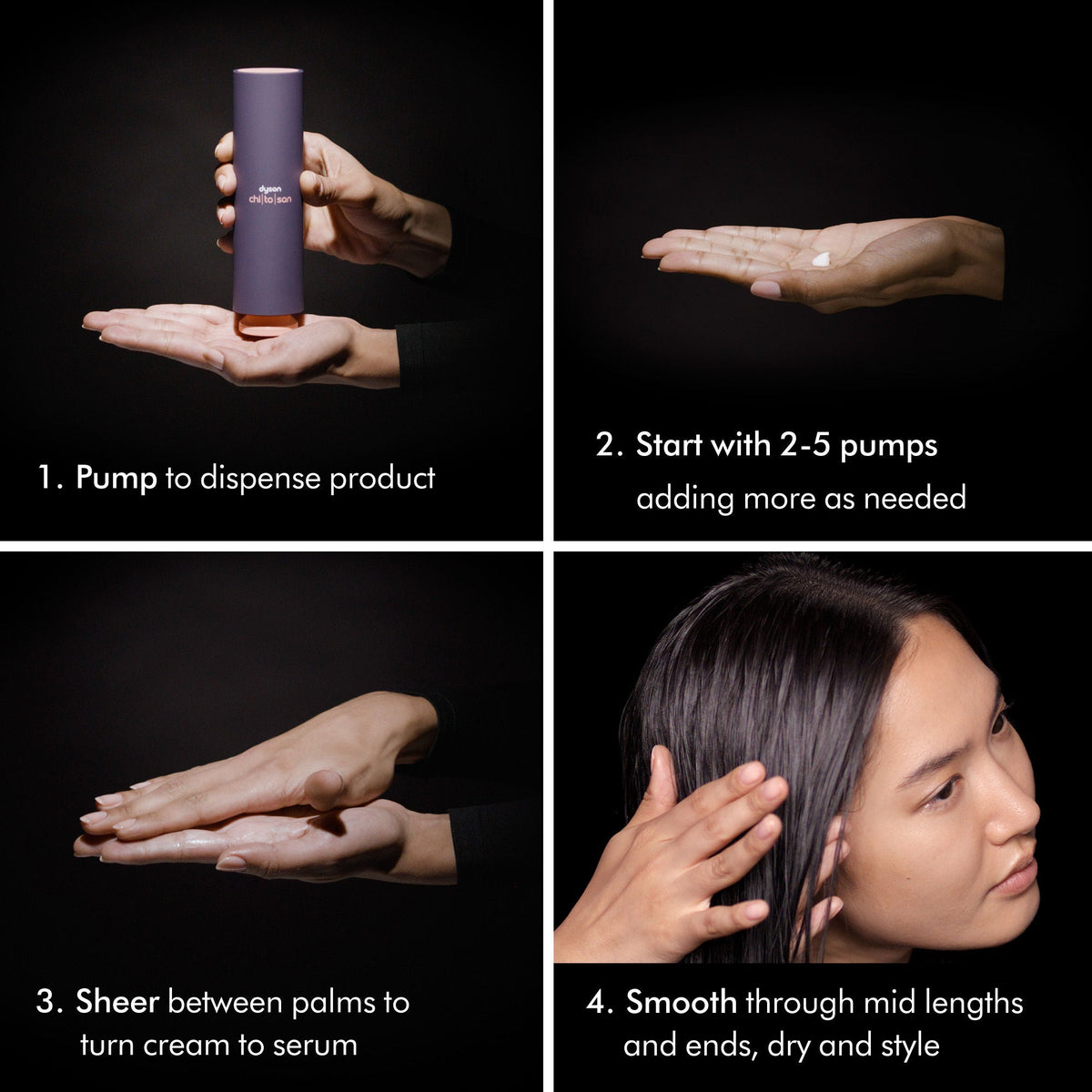 Chitosan Pre-Style Cream Straight to Wavy Rich Conditioning