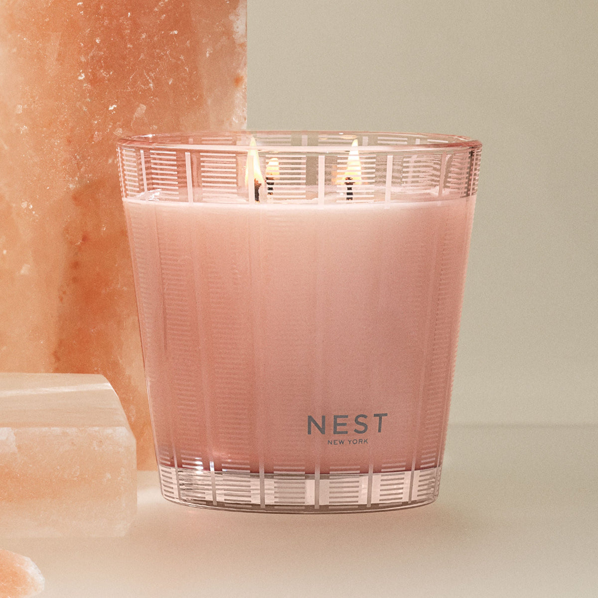 Himalayan Salt & Rosewater Candle