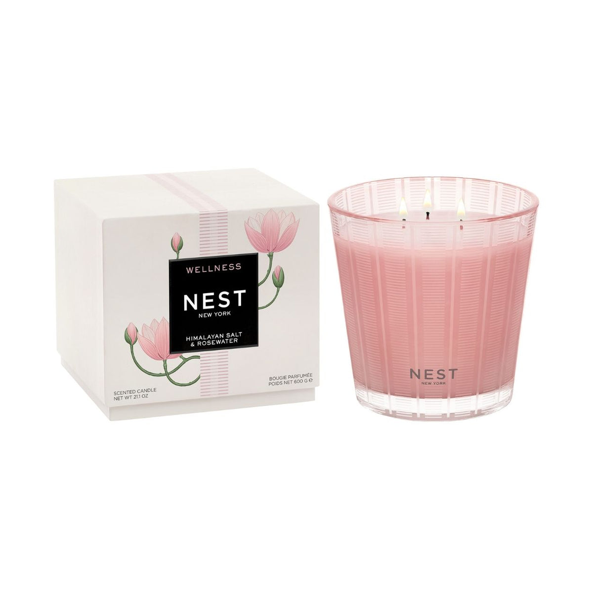 Himalayan Salt & Rosewater Candle