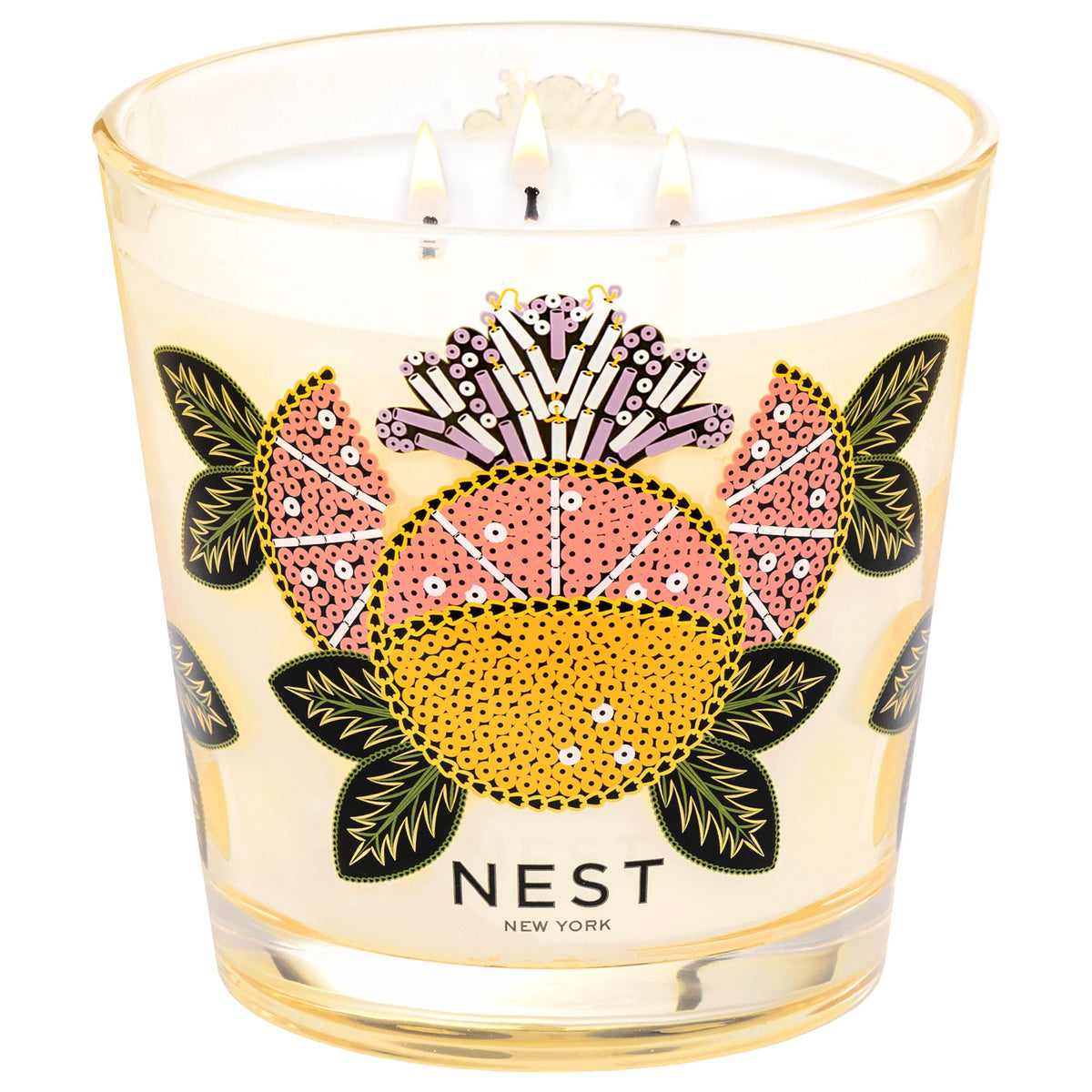 Grapefruit Decorative Candle