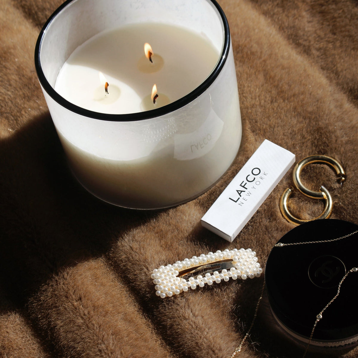 Champagne Candle