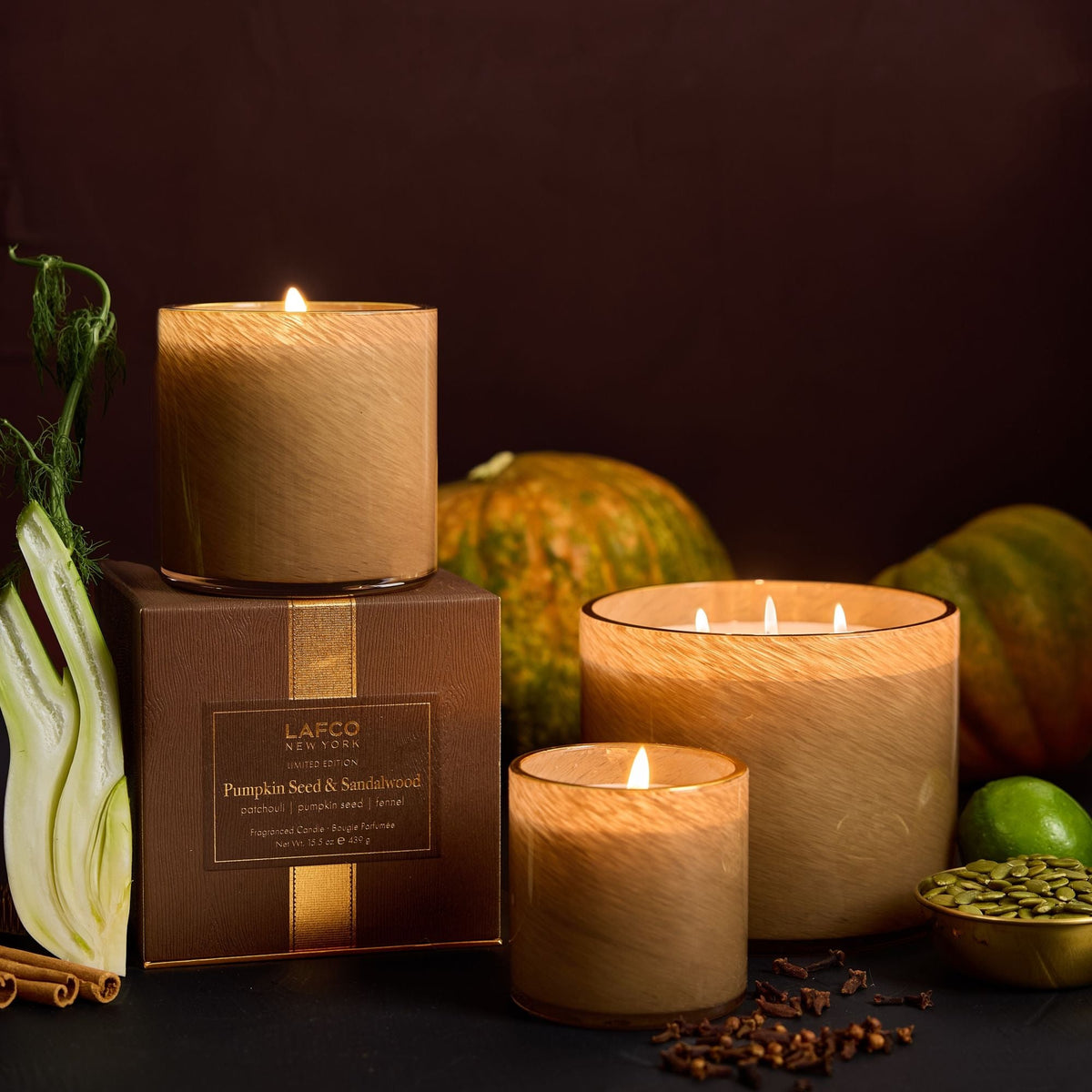 Pumpkin Seed & Sandalwood Candle (Limited Edition)