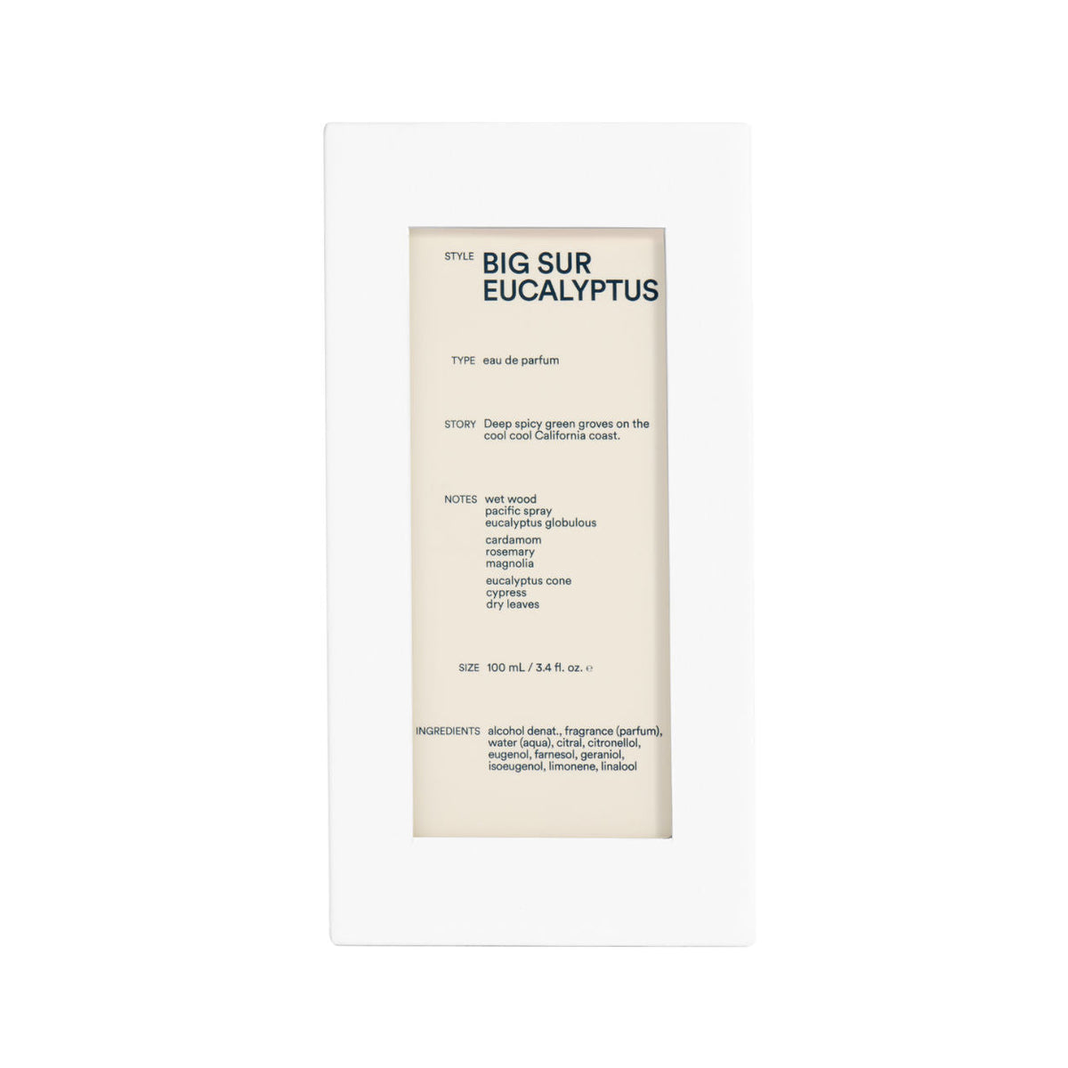 Big Sur Eucalyptus Eau de Parfum
