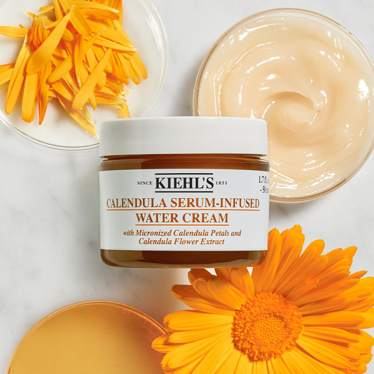 Calendula Serum-Infused Water Cream
