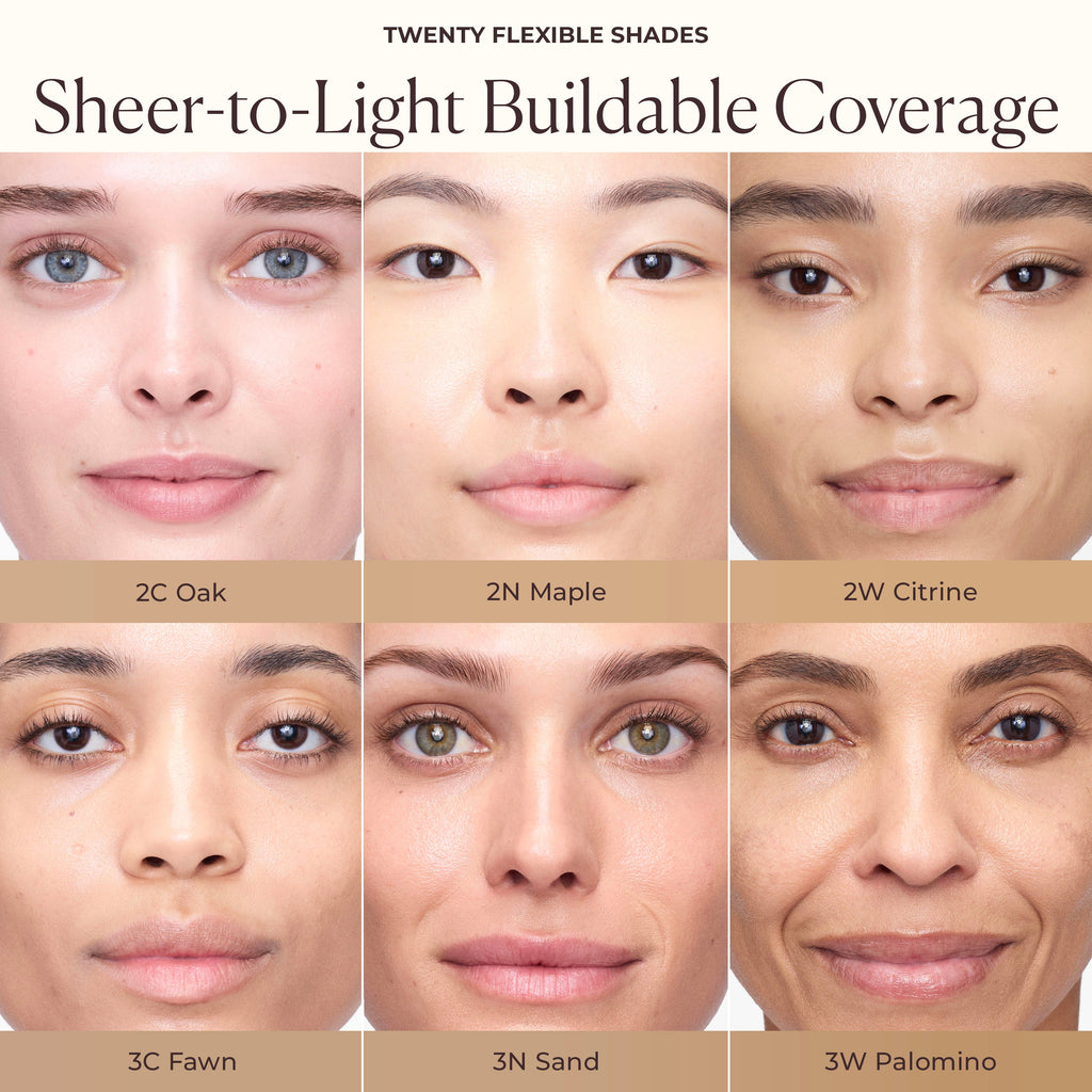 Long-Wear Tinted Moisturizer Natural Dewy SPF 30 with Hyaluronic Acid