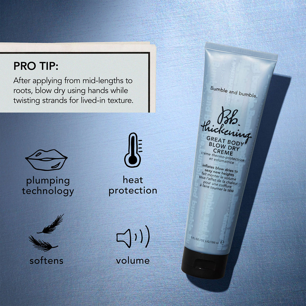 Thickening Great Body Blow Dry Crème