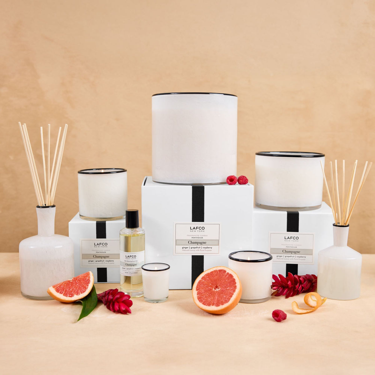 Champagne Candle