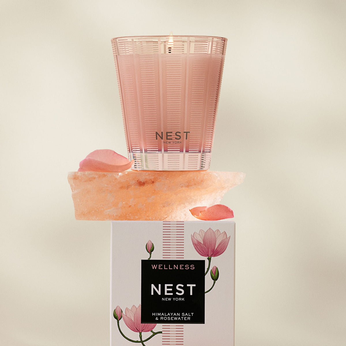 Himalayan Salt & Rosewater Candle