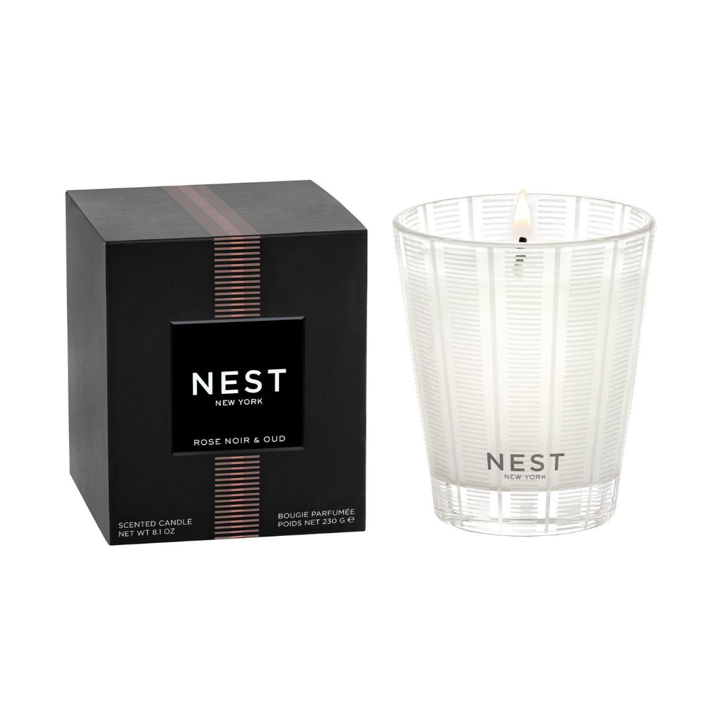 Rose Noir & Oud Candle