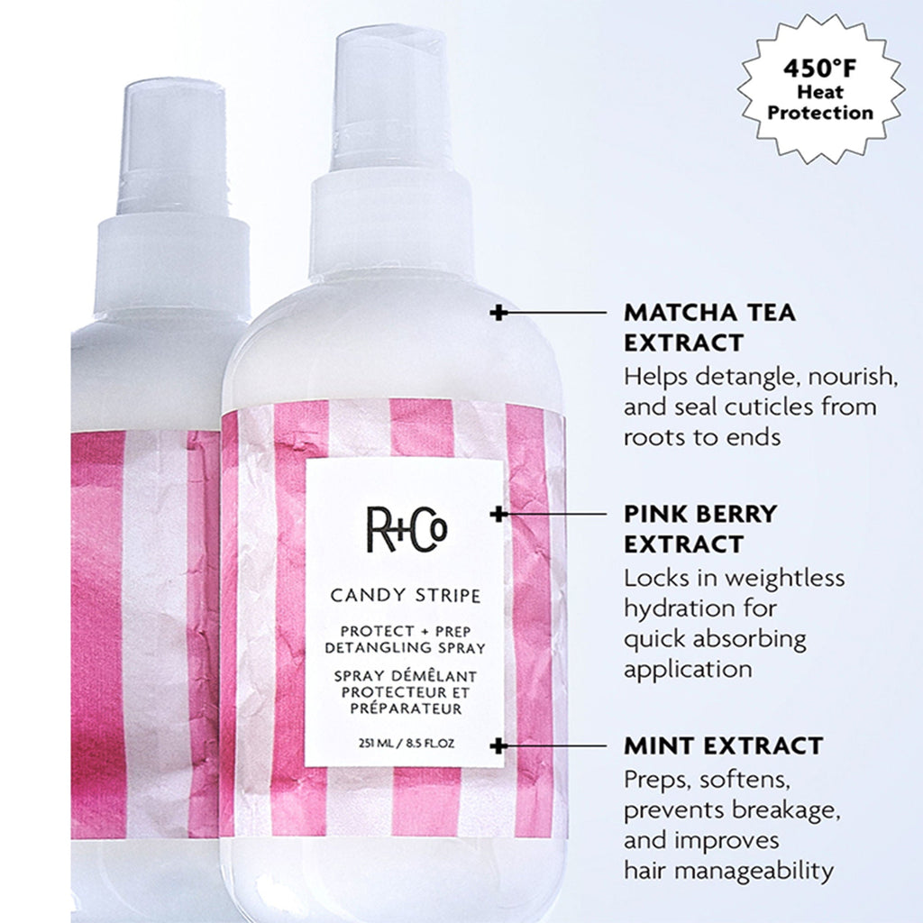 Candy Stripe Protect + Prep Detangling Spray