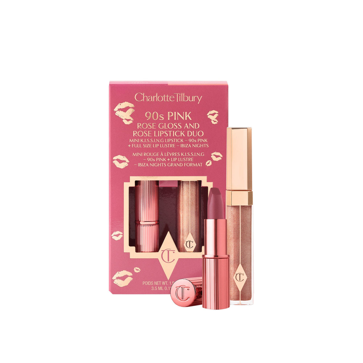 K.I.S.S.I.N.G Lipstick and Lip Gloss Duo