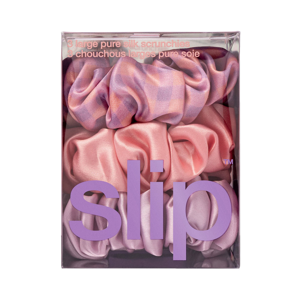 Pure Silk Large Scrunchies