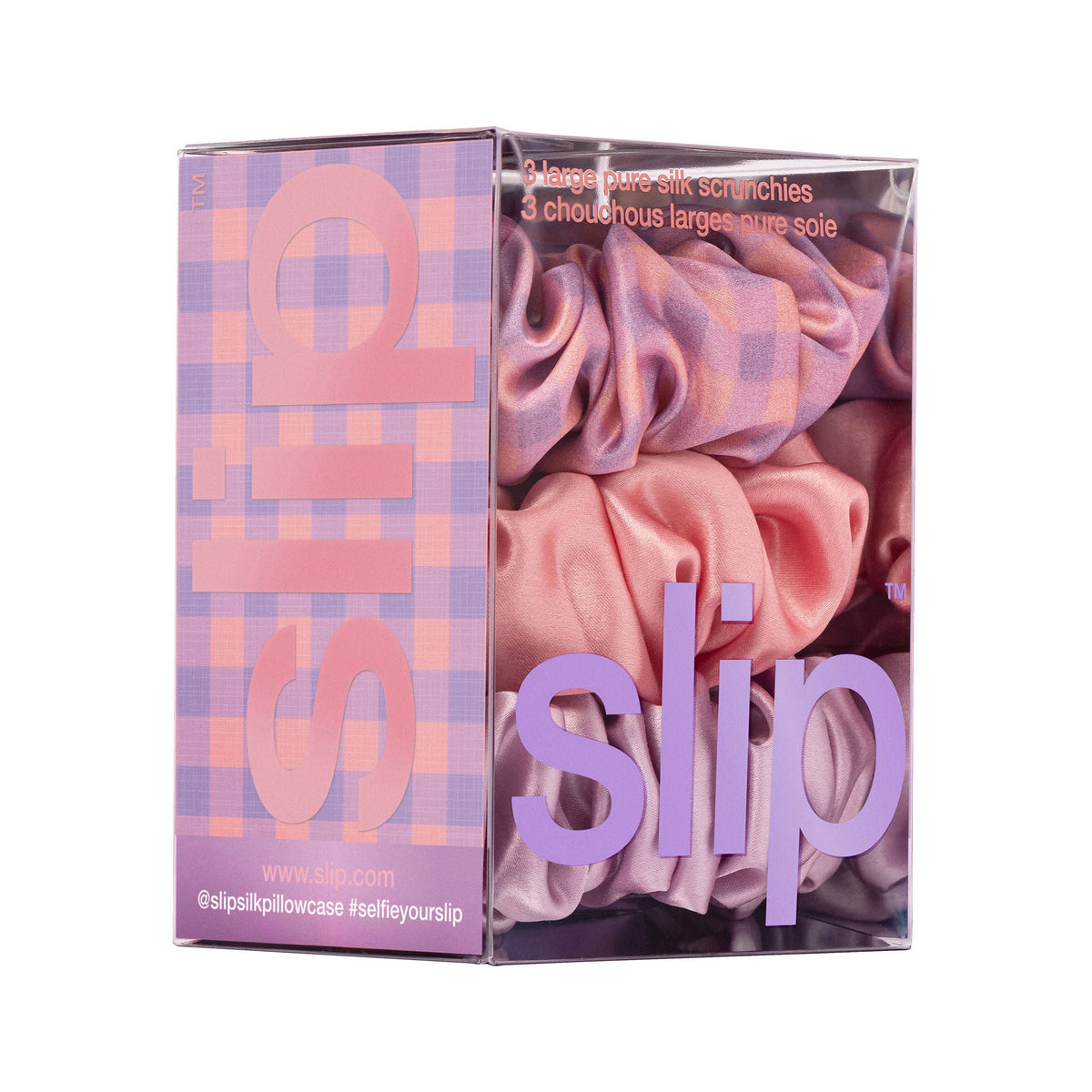 Pure Silk Large Scrunchies
