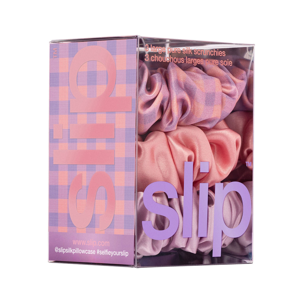 Pure Silk Large Scrunchies