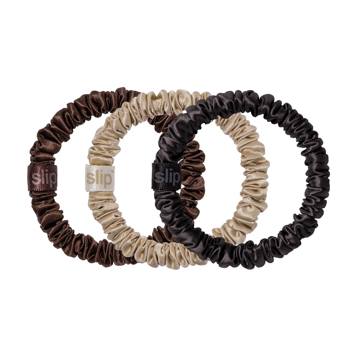 Pure Silk Skinny Scrunchie Trio Ornament (Limited Edition)
