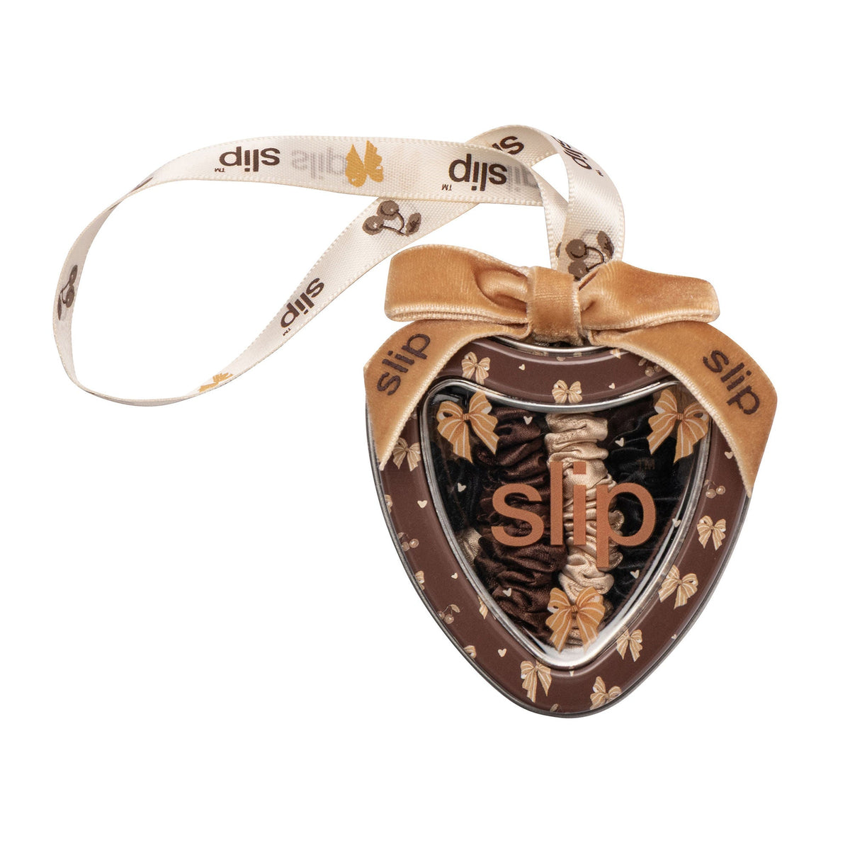 Pure Silk Skinny Scrunchie Trio Ornament (Limited Edition)
