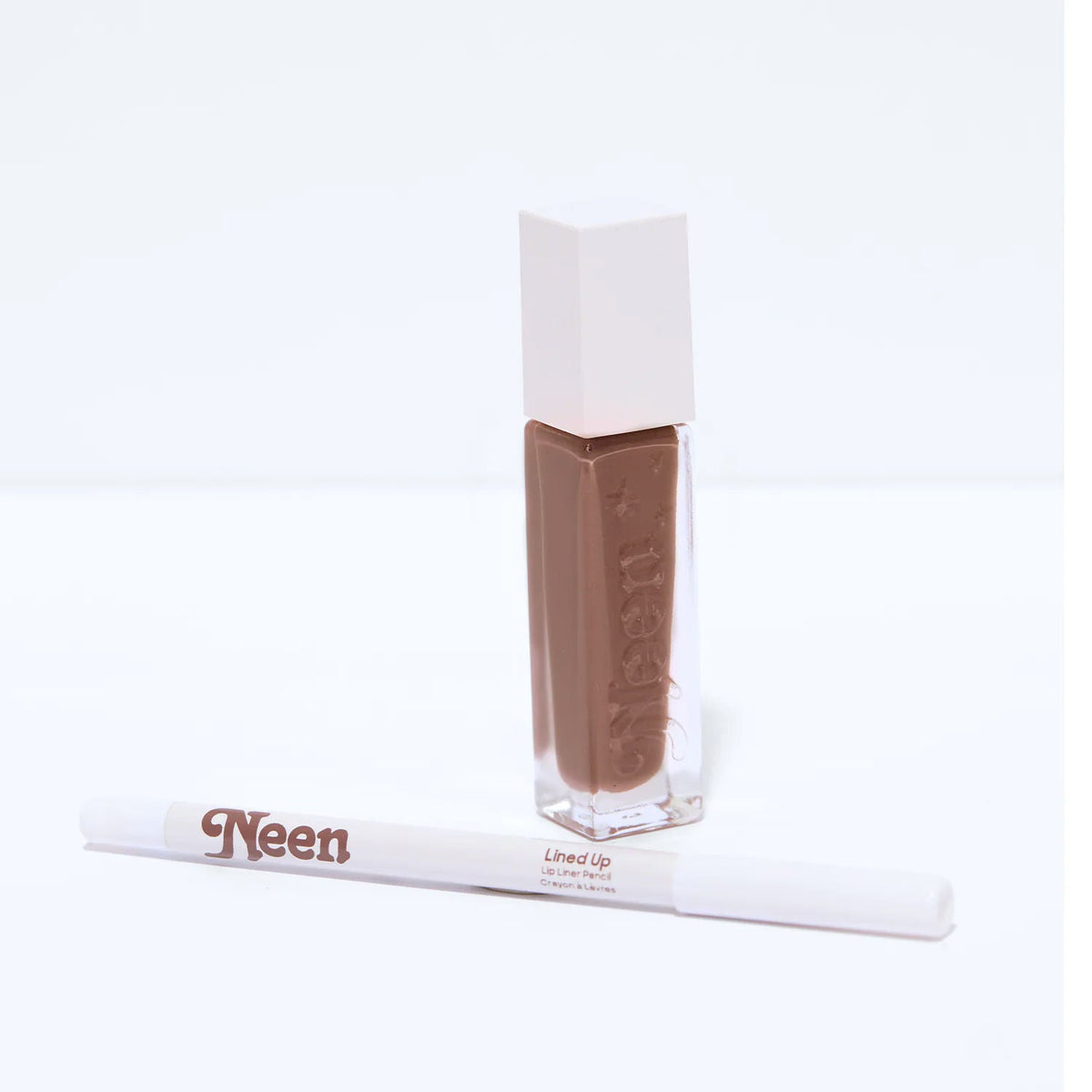 Silicone Bag + Charms Lip Gloss and Liner Combo (Limited Edition)
