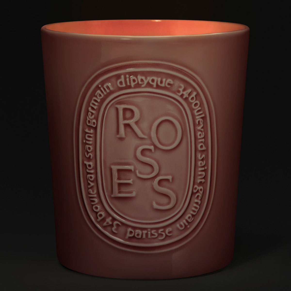 Roses Candle