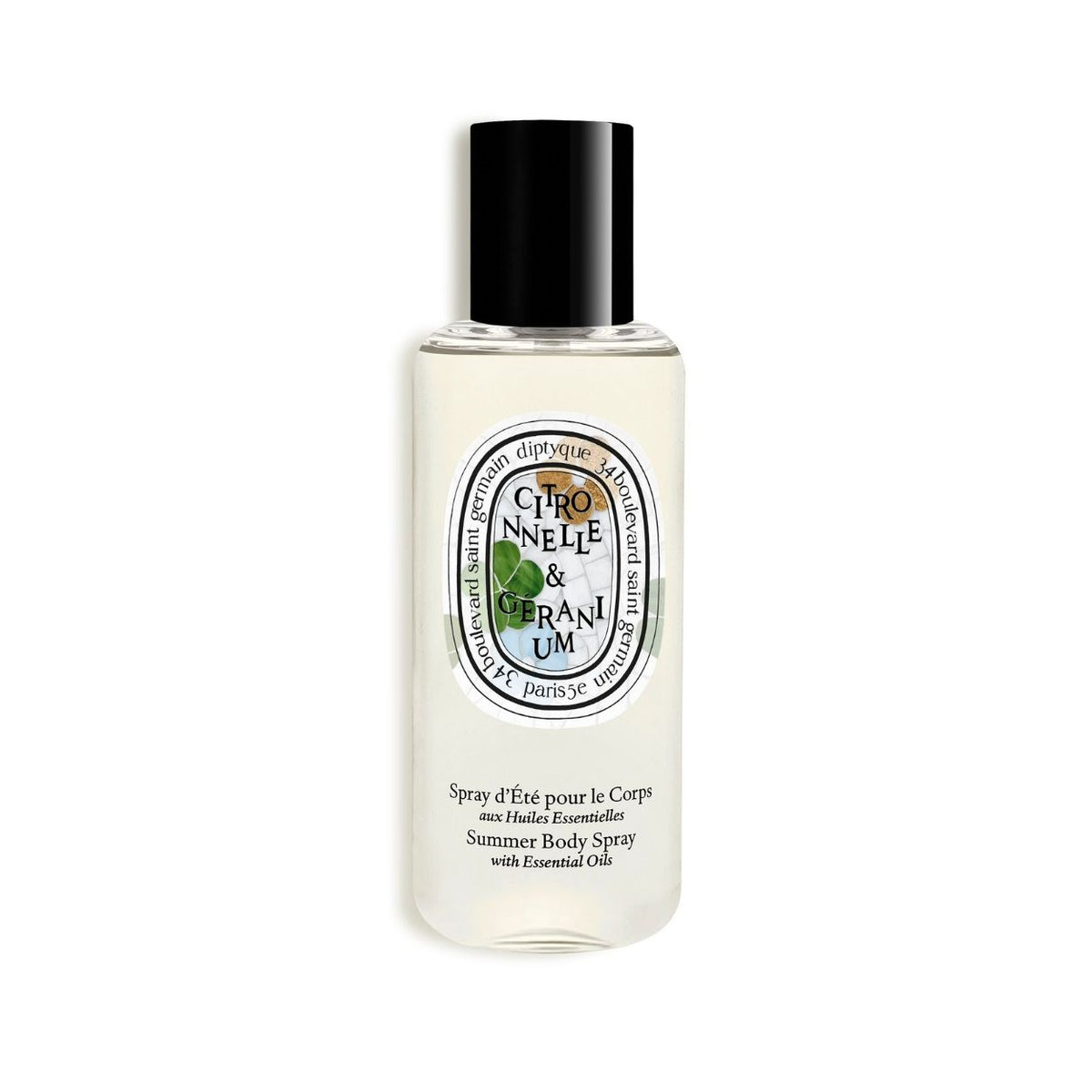 Lemongrass & Geranium Summer Body Spray with essential oils (Limited Edition)