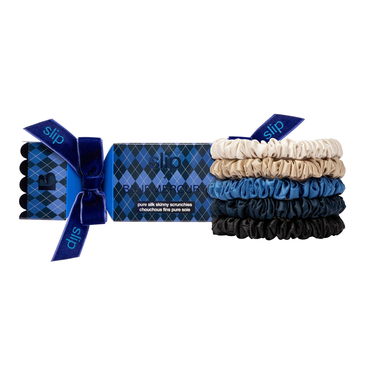 Slip x Bluemercury Pure Silk Skinny Scrunchie Cracker (Limited Edition)