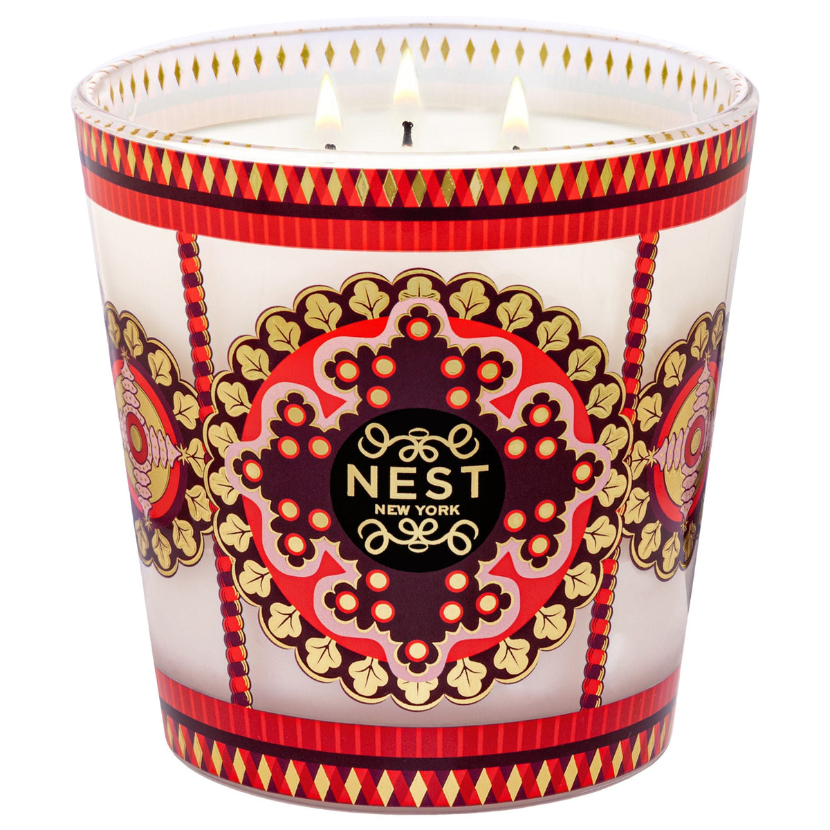 Nest New York x Pierre Marie Holiday 3-Wick Candle (Limited Edition)