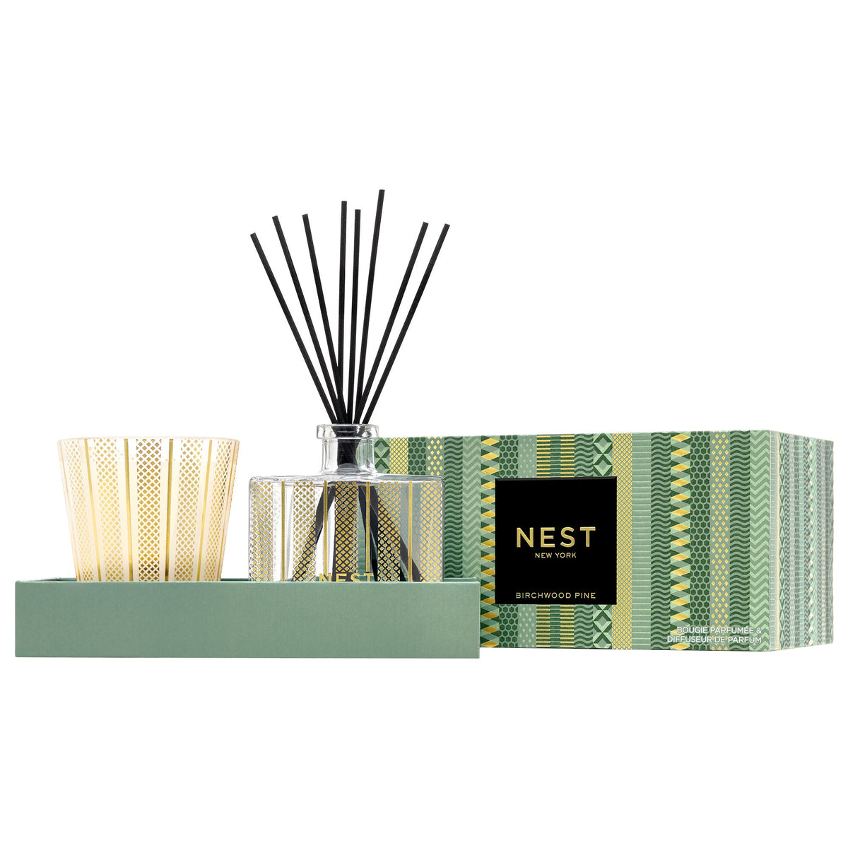 Birchwood Pine Classic Candle & Reed Diffuser Set (Limited Edition)