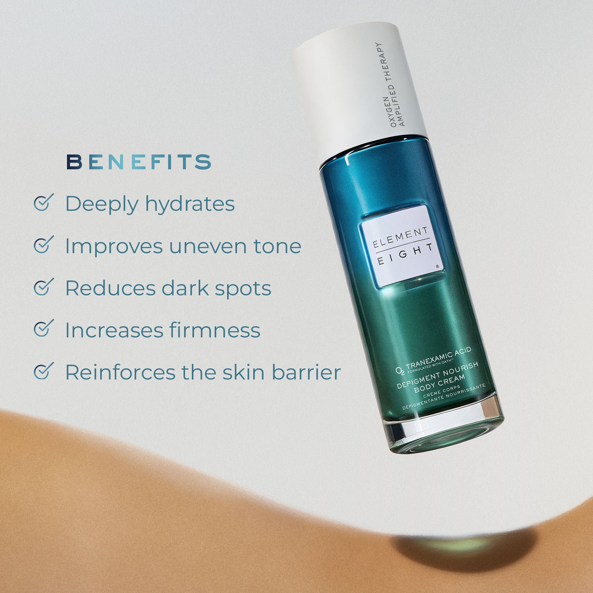 O2 Tranexamic Acid Depigment Nourish Body Cream