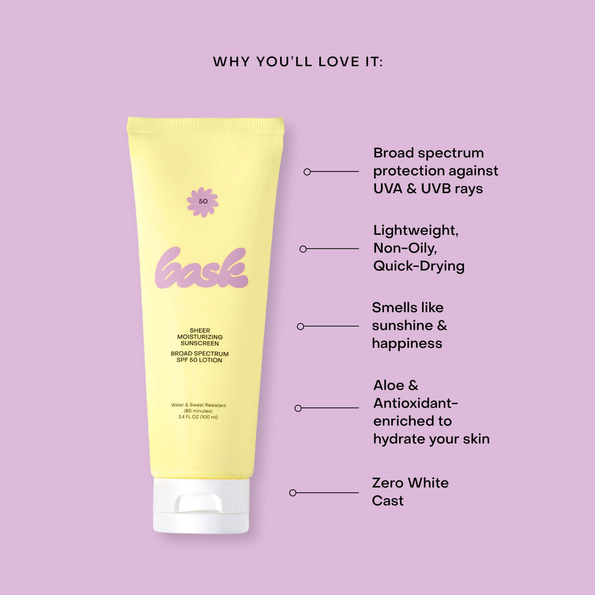 Sheer Moisturizing Lotion SPF 50