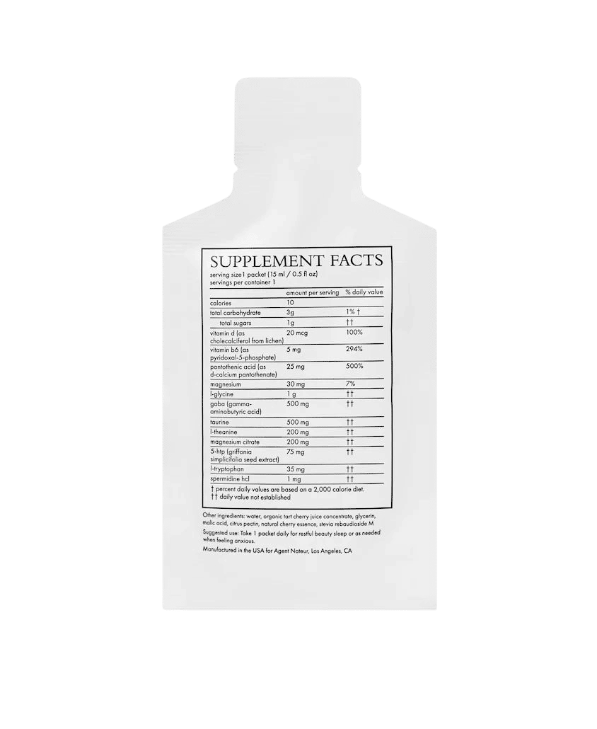 calm (beauty) daily calming autophagy supplement