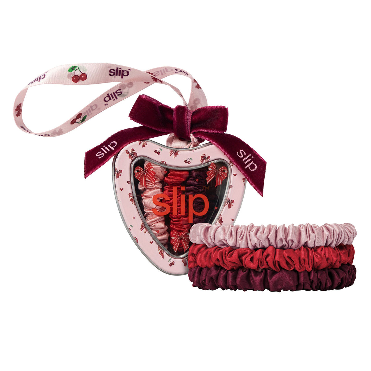Pure Silk Skinny Scrunchie Trio Ornament (Limited Edition)