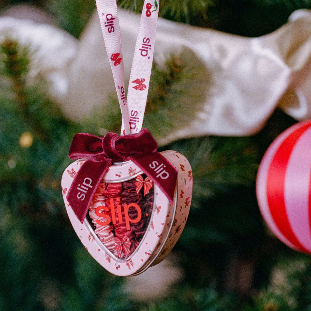 Pure Silk Skinny Scrunchie Trio Ornament (Limited Edition)