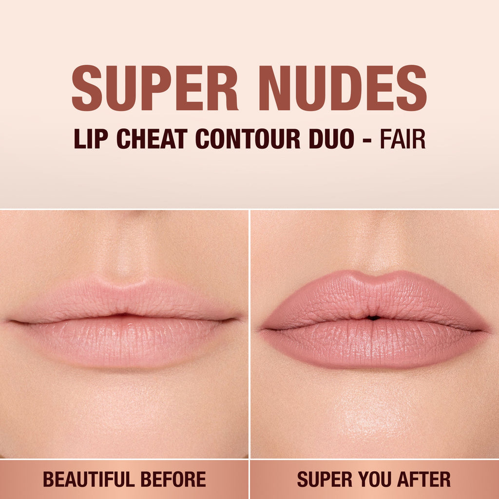 Super Nudes Lip Cheat Contour Duo Lip Liner