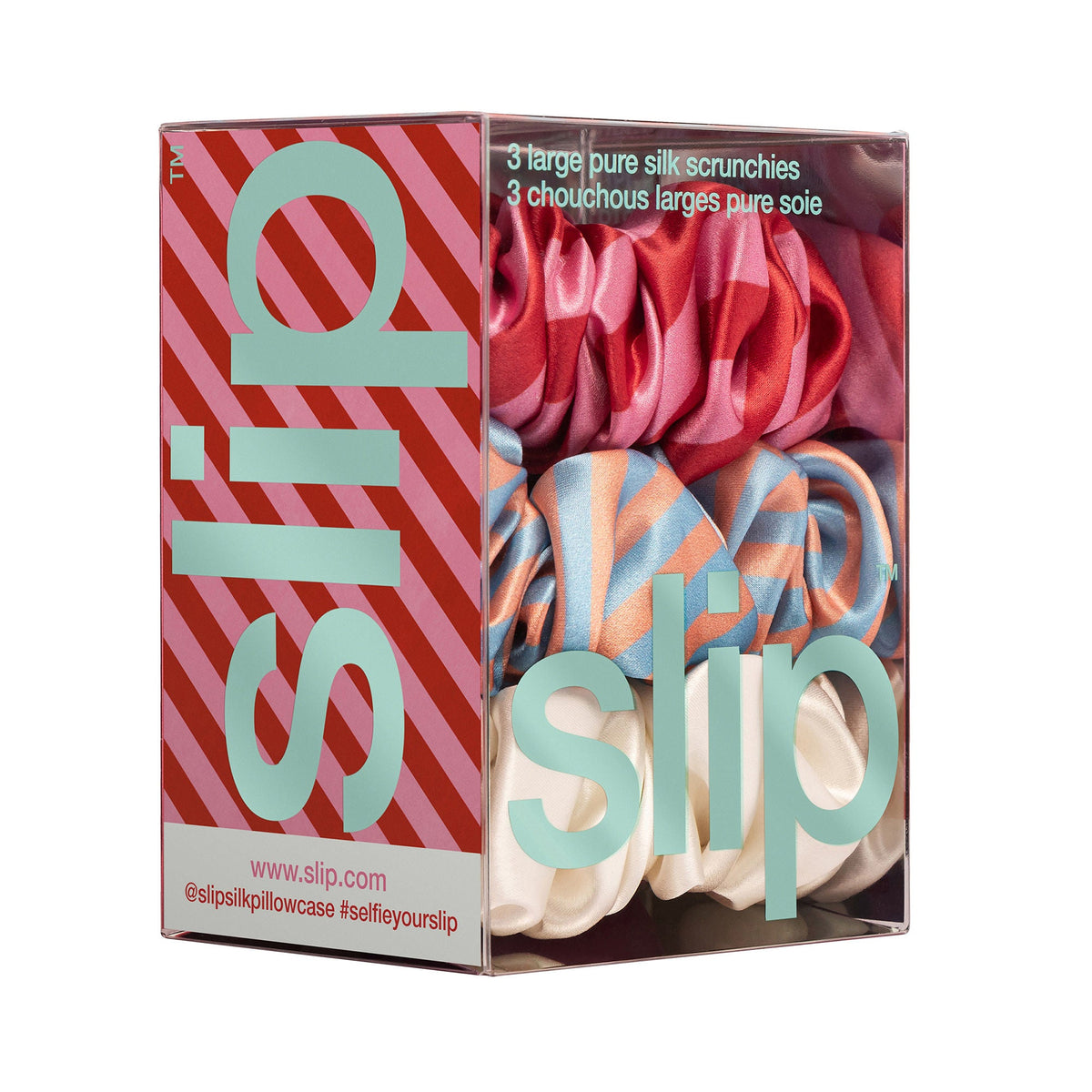 Pure Silk Large Scrunchies