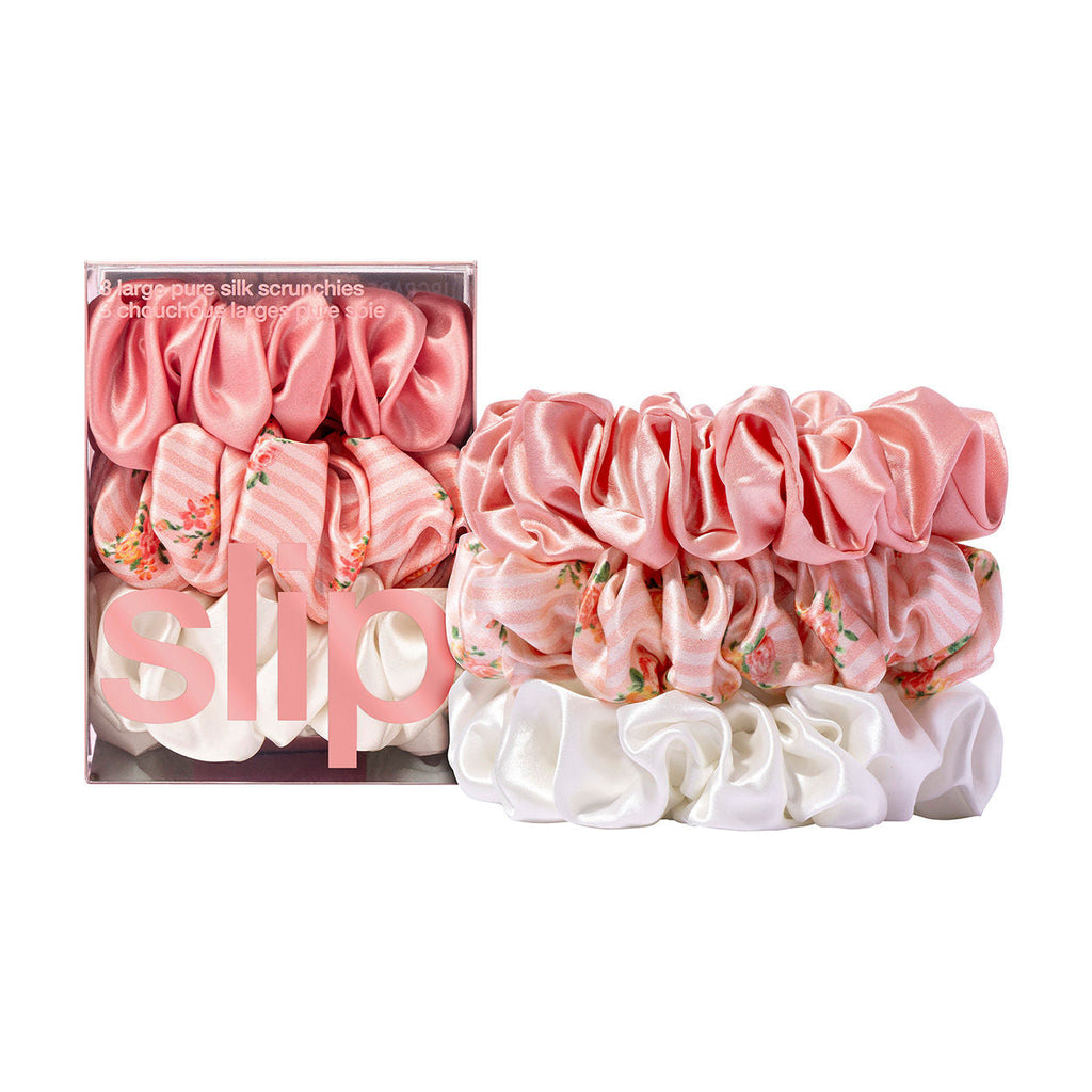 Pure Silk Large Scrunchies