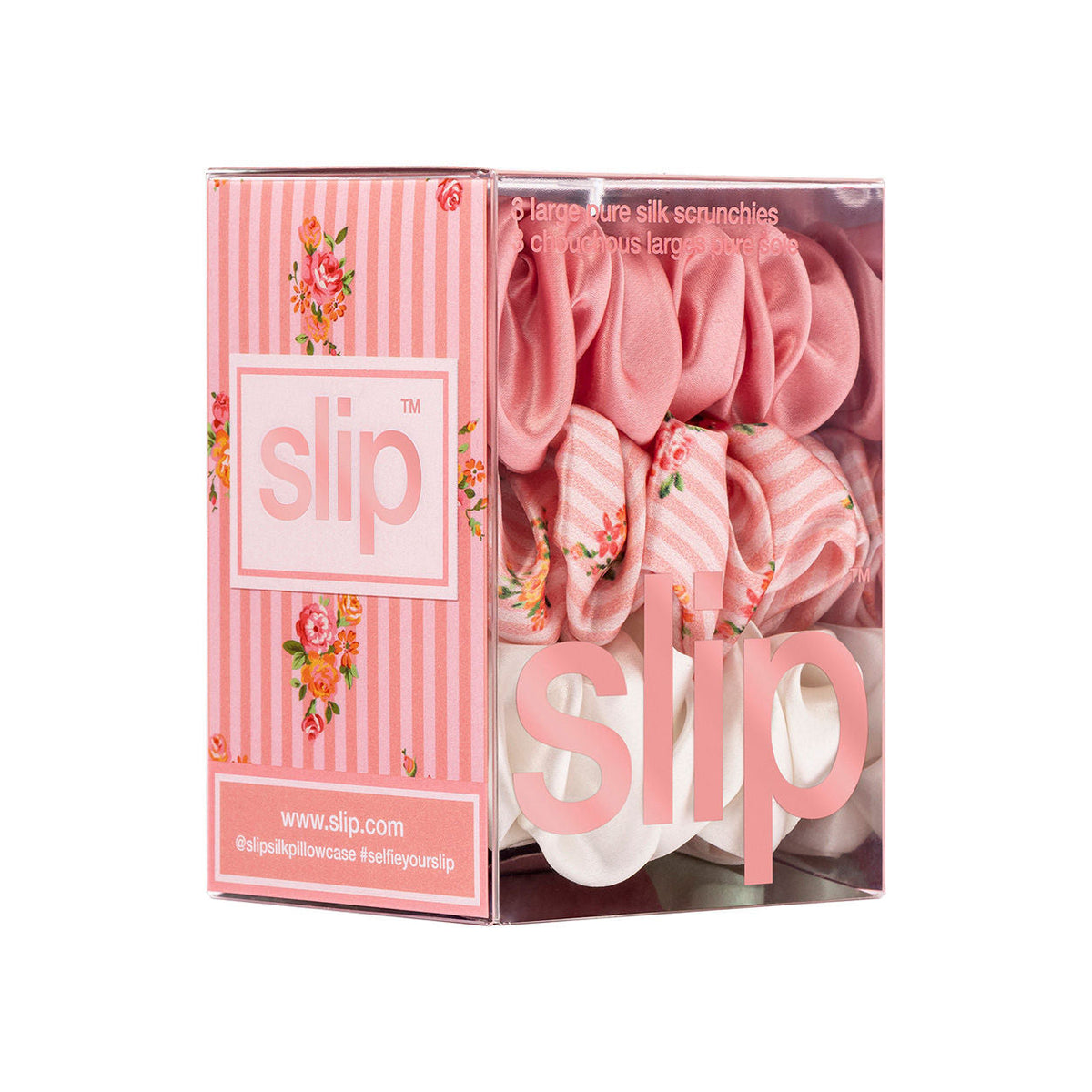 Pure Silk Large Scrunchies