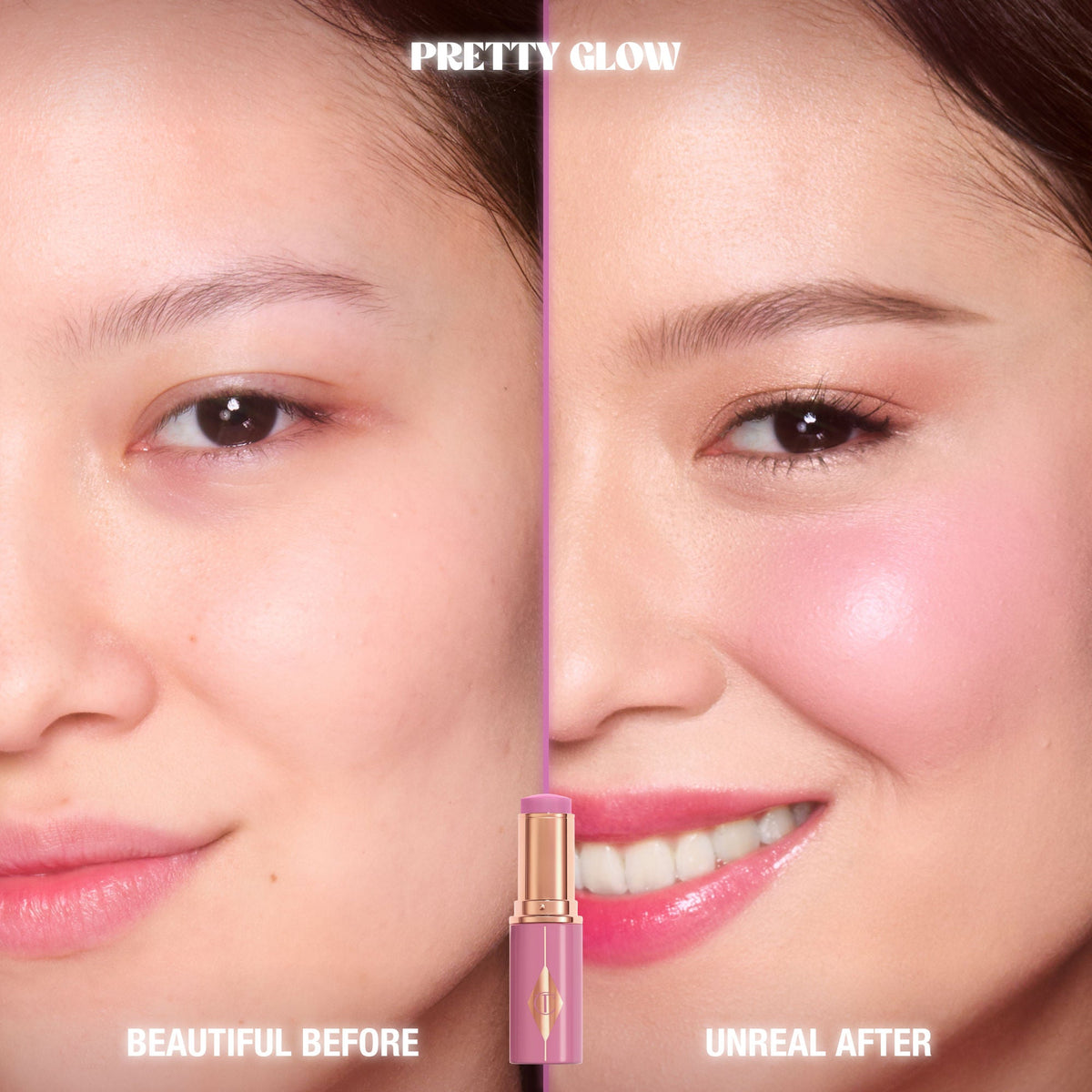 Unreal Lip + Cheek Glow Blush Stick