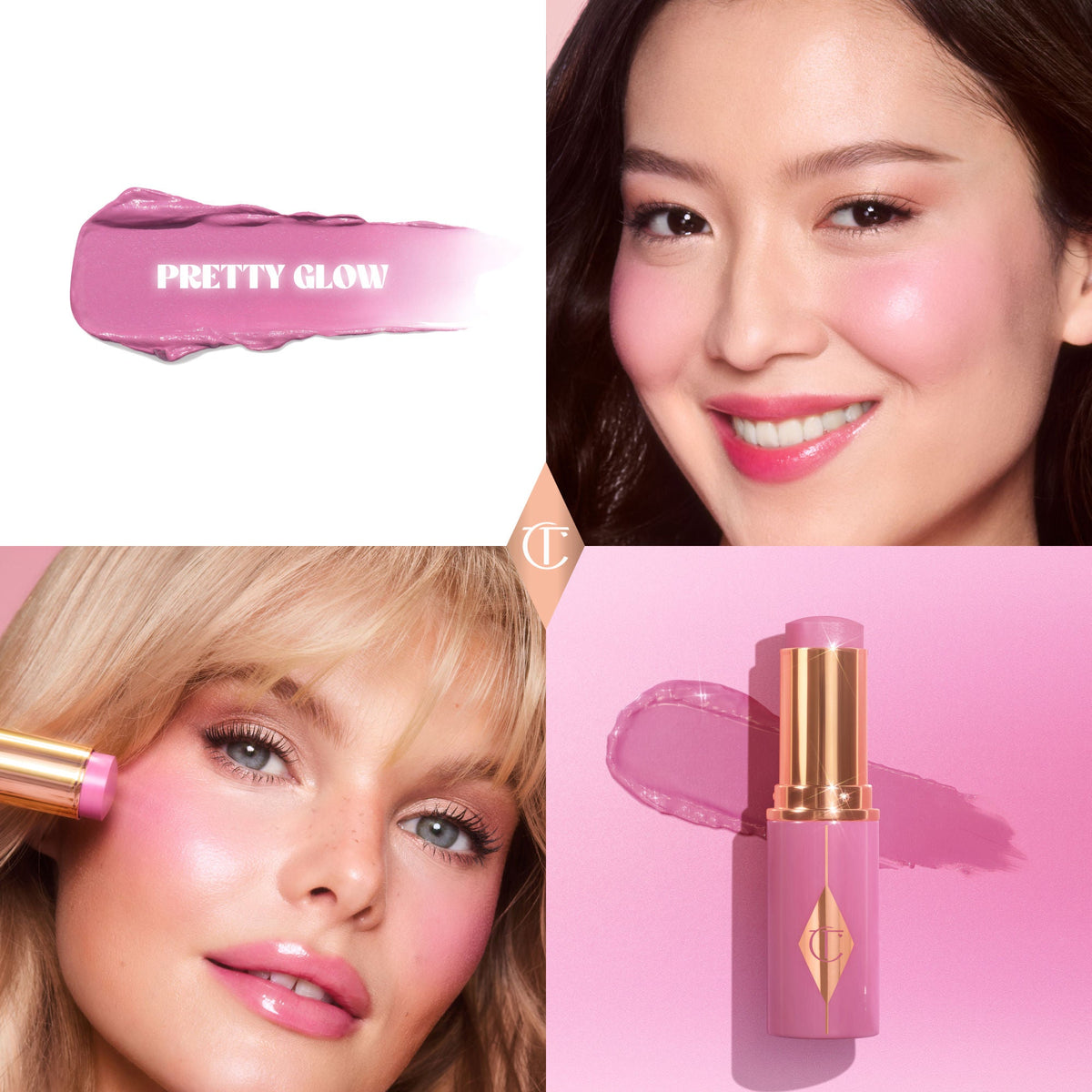 Unreal Lip + Cheek Glow Blush Stick