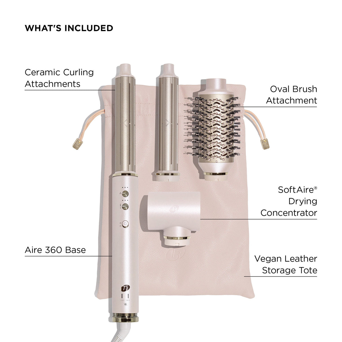 Aire 360 Ceramic Air Styler Blowout Kit Dual Voltage