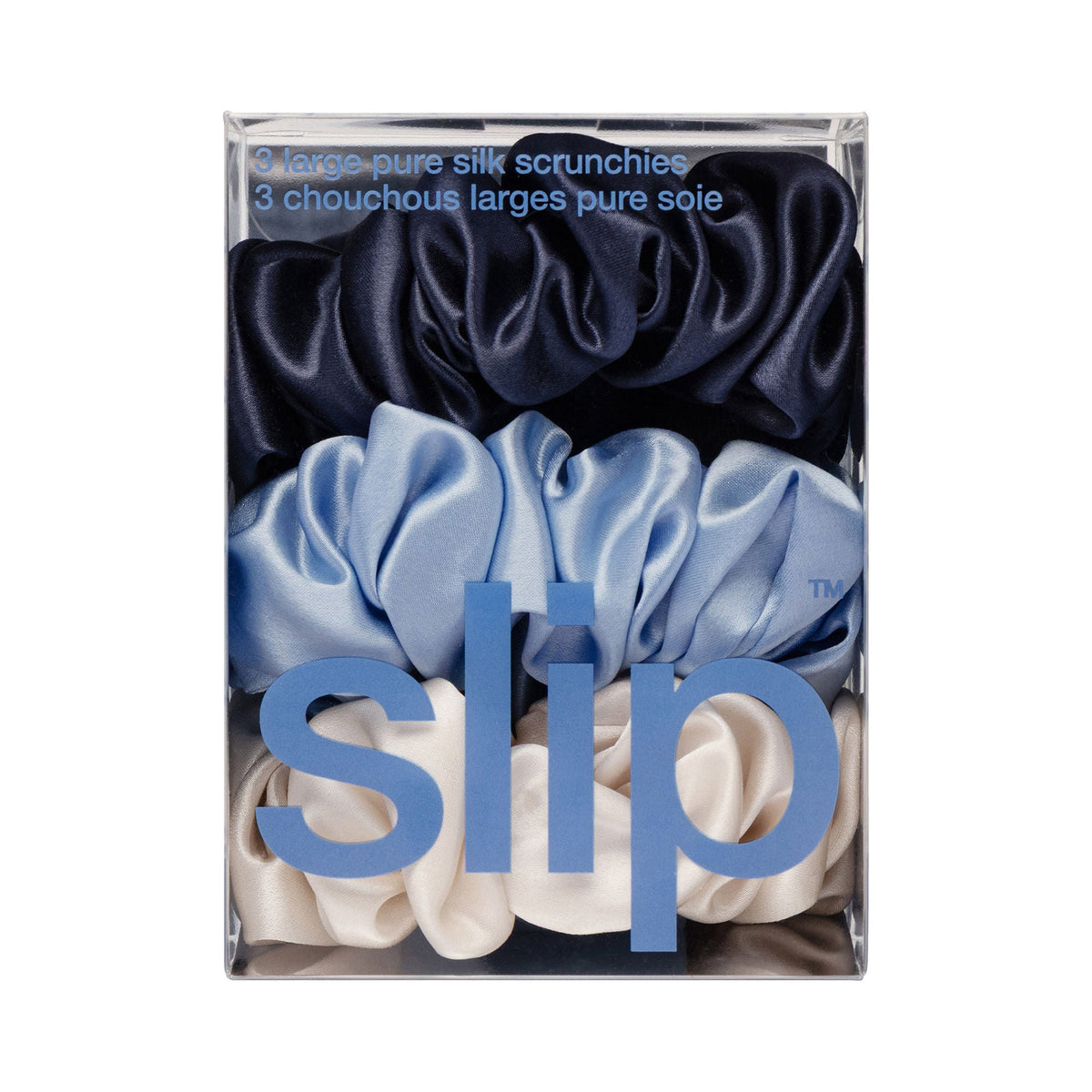 Pure Silk Large Scrunchies