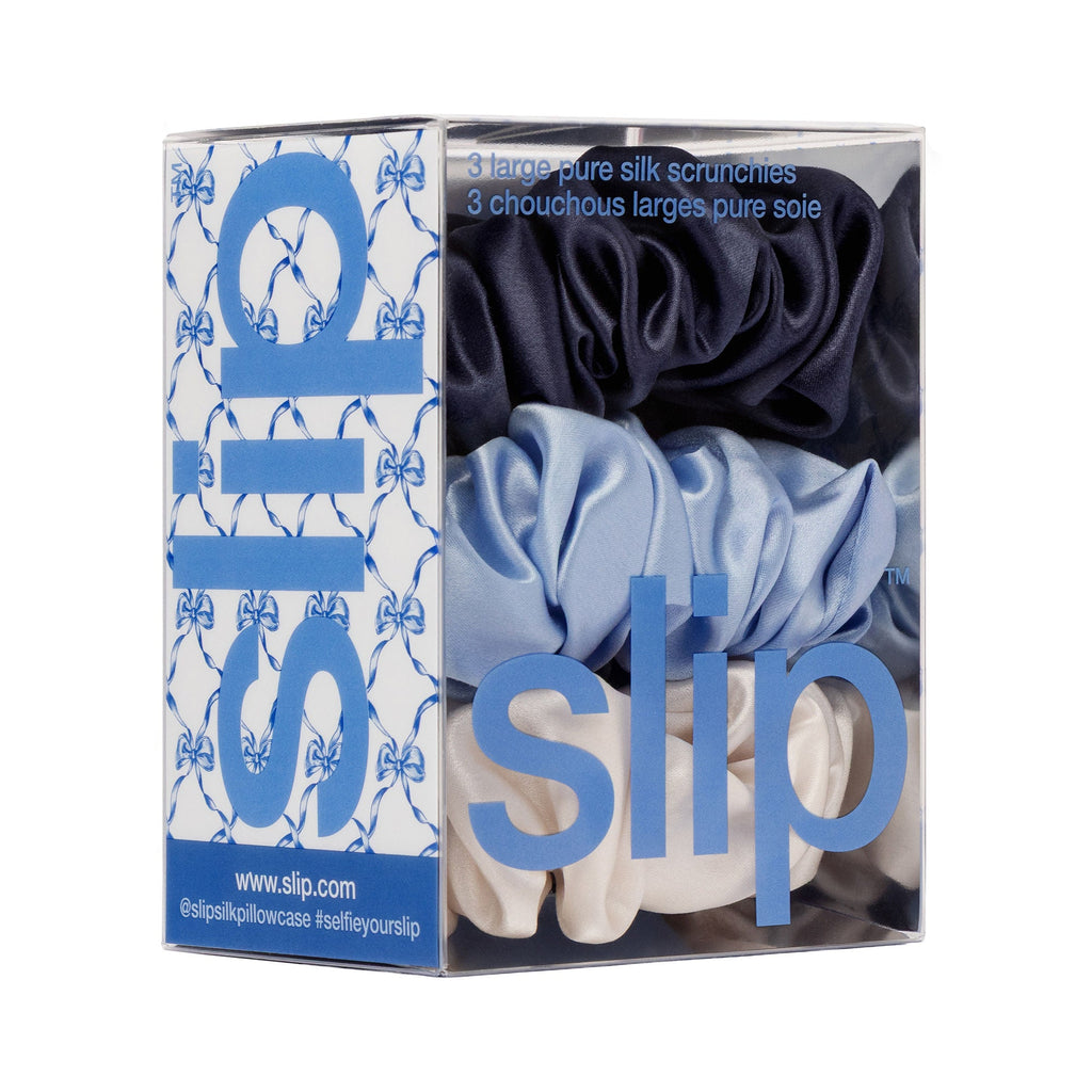 Pure Silk Large Scrunchies