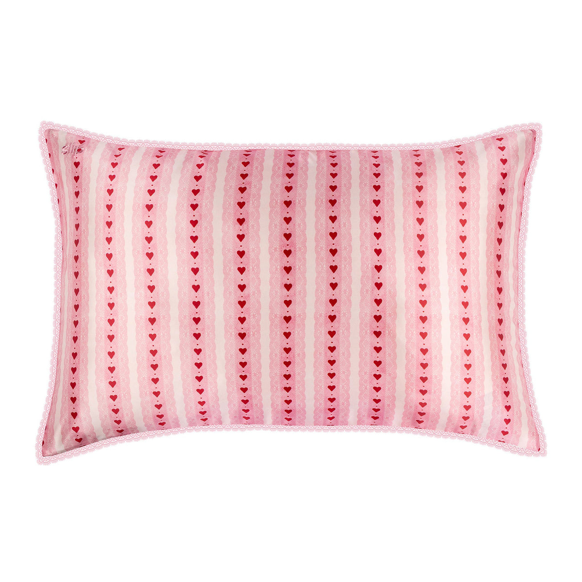 Pure Silk Queen Pillowcase with Lace Trim (Limited Edition)