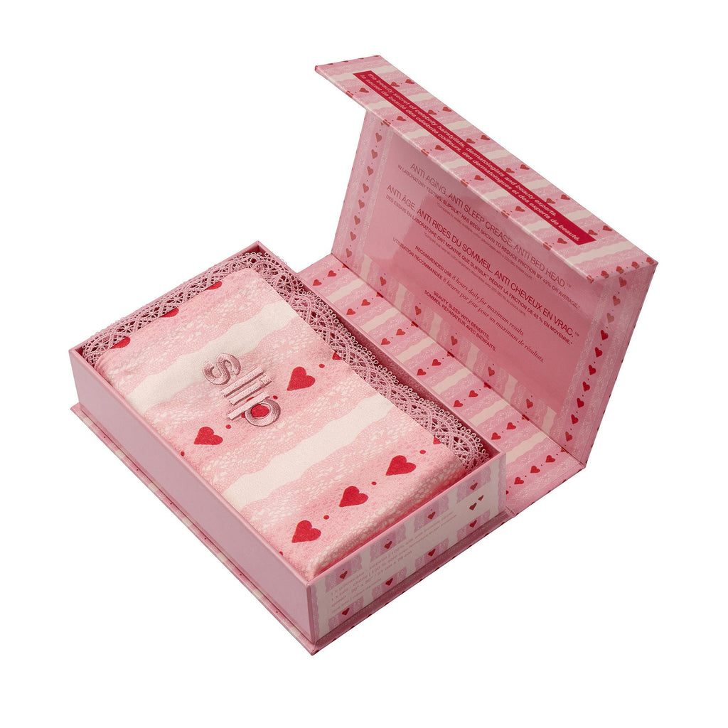 Pure Silk Queen Pillowcase with Lace Trim (Limited Edition)