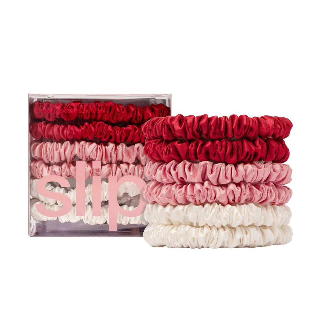 Pure Silk Skinny Scrunchies